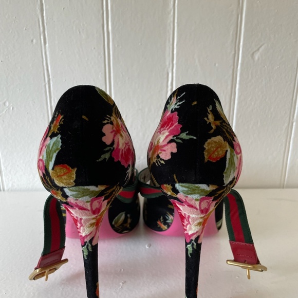 GUCCI Sylvie Pointy Toe Mary Jane Pump (Women) Size 40 Great Condition Worn Once - Picture 11 of 16